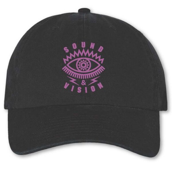 Sound & Vision Hat (Black and Purple)
